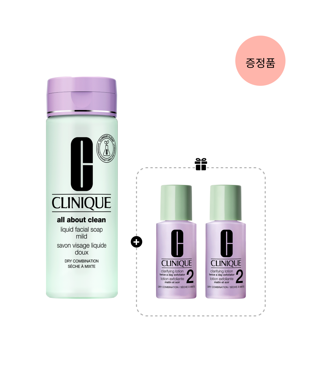 All About Clean Liquid Facial Soap 200ml Set